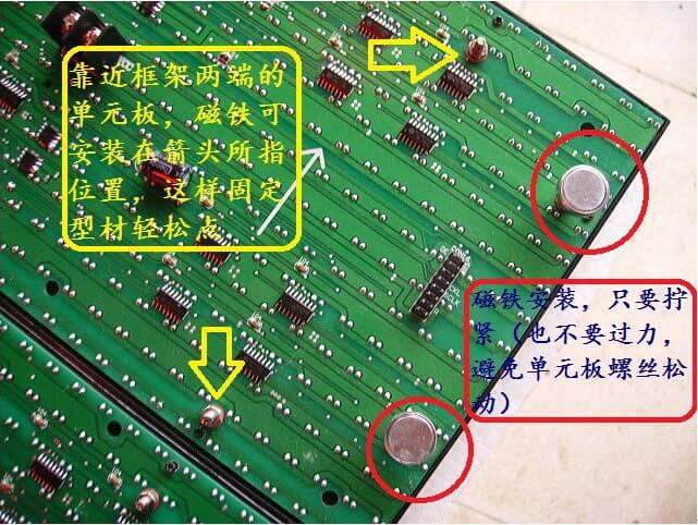 洪海廣告led顯示屏之固定單元板圖二